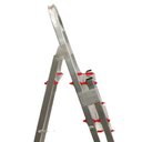 Ver imagem 3 de Escada Alumínio 10 Degraus Duplos Art Factory