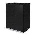 Ver imagem 1 de Armário Aéreo Multiuso Lux 40cm 100%mdf 01 Porta Preto - Desk Design