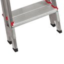 Ver imagem 4 de Escada de Alumínio Bilateral 2 Degraus Duplos Apolo Art Factory