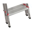 Ver imagem 4 de Escada de Alumínio Bilateral 3 Degraus Duplos Apolo Art Factory