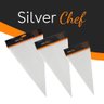 Saco de Confeiteiro Descartavél Silverchef Grande 25un - 2