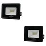 Kit 2 Refletores LED Tech Alumínio 20W Bivolt 3000k Blumenau - 1