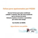Ver imagem 3 de Forma de Pedra Sabão para Pizza 37 Cm Alças de Cobre