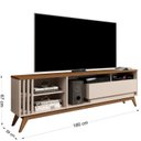 Ver imagem 3 de Rack Para TV até 70 Polegadas 1 Porta Veneto Wood Giga Móveis