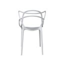 Ver imagem 2 de Kit 4 Cadeiras Polipropileno Alegra Espresso Móveis