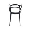 Kit 2 Cadeiras Polipropileno Alegra Espresso Móveis - 2
