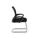 Ver imagem 5 de Cadeira Secretária Office Base Fixa - Preto