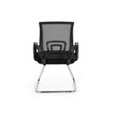 Ver imagem 6 de Cadeira Secretária Office Base Fixa - Preto