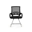 Ver imagem 3 de Cadeira Secretária Office Base Fixa - Preto