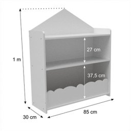 Casinha Infantil Yanca 100% Mdf (brinquedo Criança Quarto) Woodcore - 3