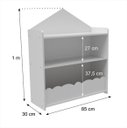 Ver imagem 3 de Casinha Infantil Yanca 100% Mdf (brinquedo Criança Quarto) Woodcore