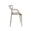 Ver imagem 4 de Kit 2 Cadeiras Polipropileno Alegra Espresso Móveis