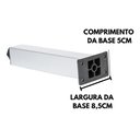 Ver imagem 3 de Kit 6 Pé Alumínio 27cm Fosco Cozinha Móveis 40x40 Regulável