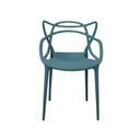 Ver imagem 6 de Kit 2 Cadeiras Polipropileno Alegra Espresso Móveis