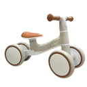Ver imagem 2 de Bicicleta de Equilibrio Andador sem Pedal Infantil 4 Rodas:off White/ Cinza