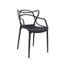Kit 4 Cadeiras Polipropileno Alegra Espresso Móveis - 4
