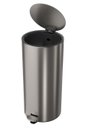 Ver imagem 2 de Lixeira Redonda com Pedal 30l Inox Deca Deca Metais