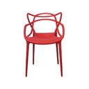 Ver imagem 3 de Kit 4 Cadeiras Polipropileno Alegra Espresso Móveis