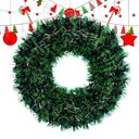 Ver imagem 4 de Guirlanda Pinho Artificial Liso Enfeite Natalino Verde 46cm