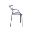 Ver imagem 4 de Kit 4 Cadeiras Polipropileno Alegra Espresso Móveis