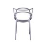 Kit 4 Cadeiras Polipropileno Alegra Espresso Móveis - 2