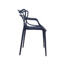 Ver imagem 4 de Kit 4 Cadeiras Polipropileno Alegra Espresso Móveis