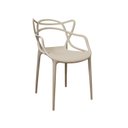 Ver imagem 5 de Kit 4 Cadeiras Polipropileno Alegra Espresso Móveis