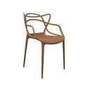 Ver imagem 5 de Kit 4 Cadeiras Polipropileno Alegra Espresso Móveis