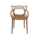 Ver imagem 6 de Kit 4 Cadeiras Polipropileno Alegra Espresso Móveis