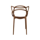 Ver imagem 2 de Kit 4 Cadeiras Polipropileno Alegra Espresso Móveis