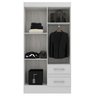Guarda-roupa 4 Portas 2 Gavetas com Cômoda 8 Gavetas - 5