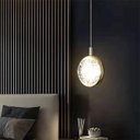 Ver imagem 6 de Luminaria Teto Pendente Dourado Cristal Orion Led Integrado