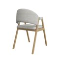 Ver imagem 7 de Kit 4 Cadeiras Mesa Jantar Suellen Versátil Reforçada Linho Cor:cinza Claro