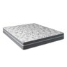 Colchão Casal PORTOBEL Molas Ensacadas Ravena 138x188x22 Branco Cinza - Portobel - 1