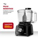 Ver imagem 5 de Mini Processador Turbo Pratic 300w 220v Mp-16-b Mondial