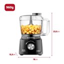 Ver imagem 3 de Mini Processador Turbo Pratic 300w 220v Mp-16-b Mondial