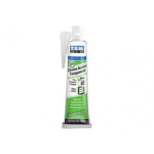 Silicone Tekbond Acetico Construcao Transp 50g S/blister C/24pcs