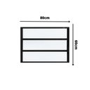 Ver imagem 2 de Janela de Alumínio Basculante 60x80cm Fortline Atlântica