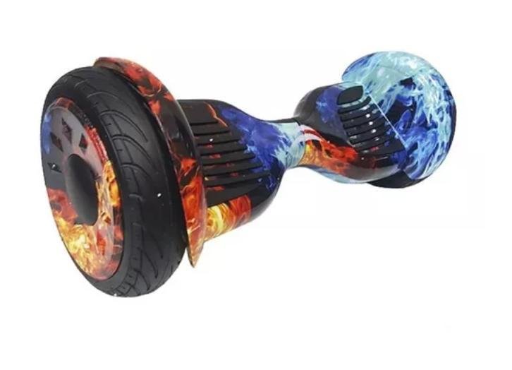 Hoverboard 10 Polegadas Fogo Gelo Skate Elétrico