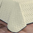 Ver imagem 2 de Kit Cobre Leito Mistral Queen Microfibra Dupla Face 7 Peças - Palha