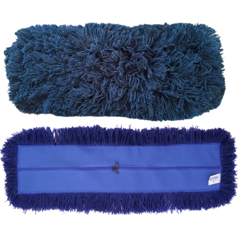 2 Und Refil Mop Pó Cabeleira Piso Seco Profi 120cm Starclean