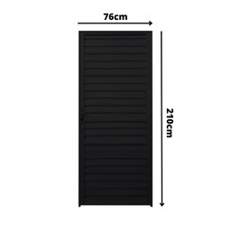 Porta de Alumínio Palheta 210x76cm Fortline Atlântica - 2