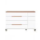 Ver imagem 1 de Cômoda Infantil Crescer Sleeper - Branca E Madeira