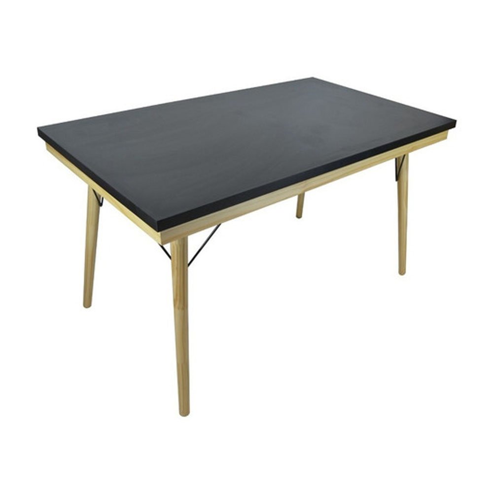 Mesa de Jantar 6 Lugares Melina Linha Clean Bolzan Tampo MDF e Pés Maciços - 2