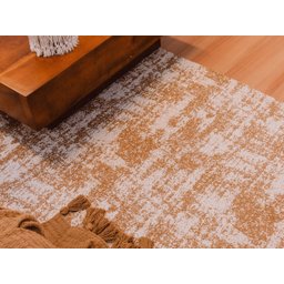 Tapete para Sala Mesclado Carrara 2x2,5m Caramelo - 3