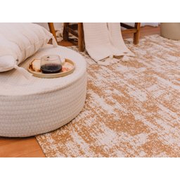 Tapete para Sala Mesclado Carrara 2x2,5m Caramelo - 4