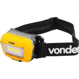 Lanterna Recarregável para Cabeça Led Cob Lcv 300 Vonder - 1