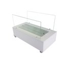 Ver imagem 4 de Lareira Ecológica 60 Cm Branca Inox