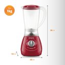 Ver imagem 2 de Liquidificador Easy Power 550w 220v L-550-r Mondial