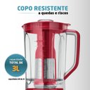 Ver mais imagens de Liquidificador Turbo 1200w 127v L-1200 Ri Mondial